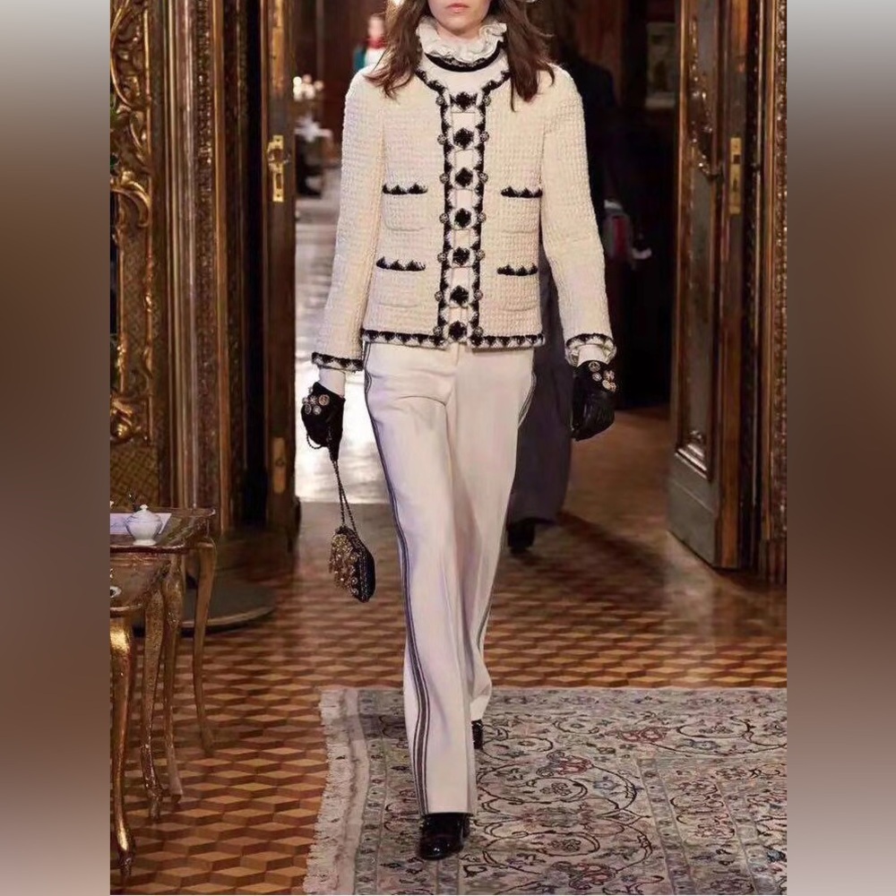 Chanel 15A Paris-Salzburg Collection Fantasy Tweed Wool Jacket